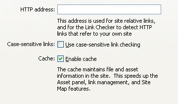 Uncheck the Enable Cache checkbox to stop the Search for Files
