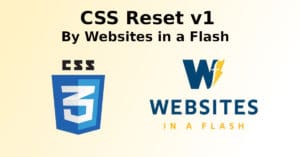 Websites in a Flash CSS Reset v1