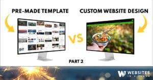 The Pros and Cons of a Custom Web Design  vs a Pre-made Website Template